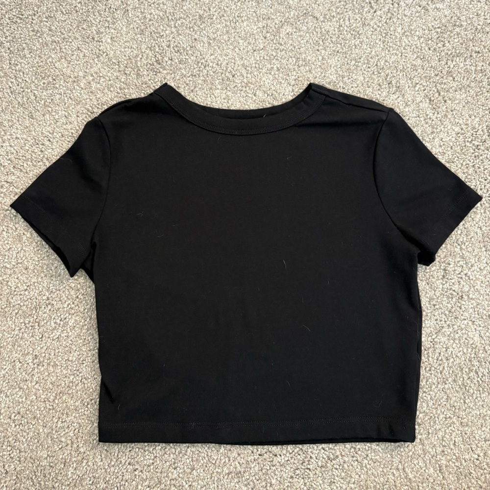 Wild Fable Black Crop Top
